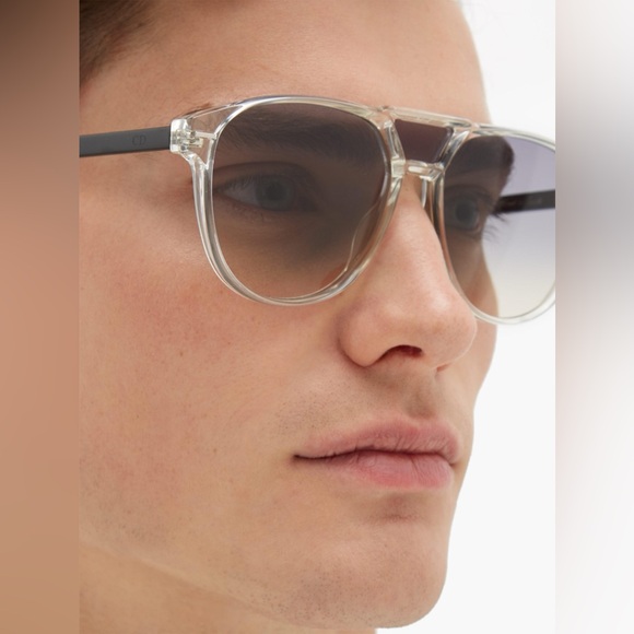 DIOR blacktie grey aviator sunglasses 100% authentic! - Picture 5 of 6